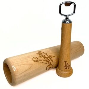 LA Dodgers Dugout Mug Bat Barrel Bottle Opener MLB Collectible Authentic